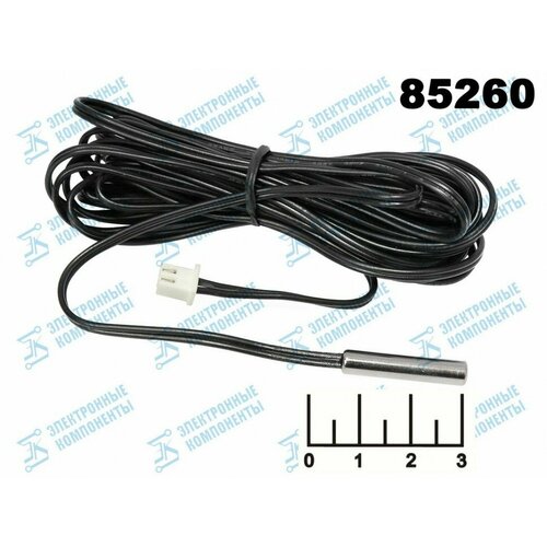 Датчик температуры NTC 100 кОм 525мм кабель 3м 977₽