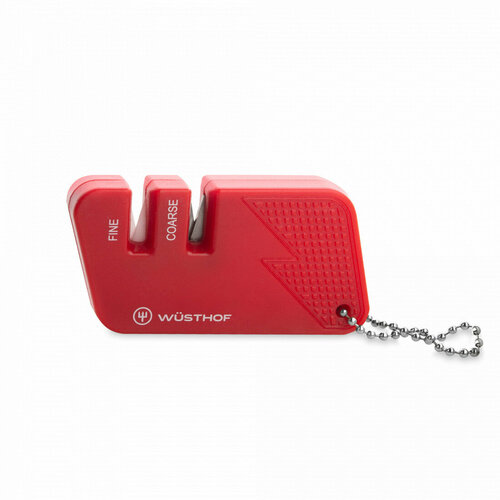Точилка для ножей, двухуровневая, карманная, цвет красный, серия Sharpeners, WUESTHOF, 3149730202
