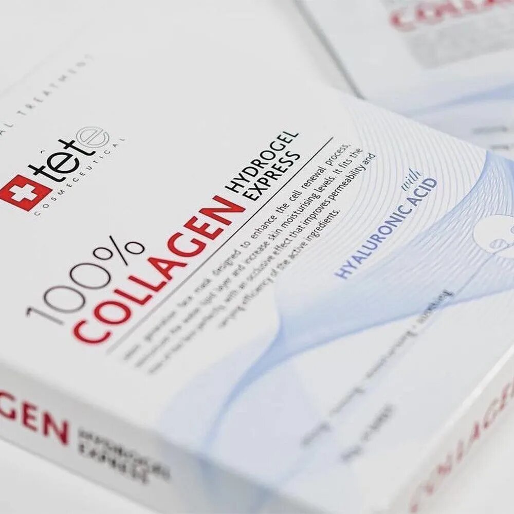 Картинки TETe Cosmeceutical Гидроколлагеновая маска 100% моментального действия, 1 шт