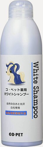 Изображение товара Шампунь для собак и кошек Japan Premium Pet мягкий отбеливающий для белой шерсти кошек и собак. CO PET, 300 мл