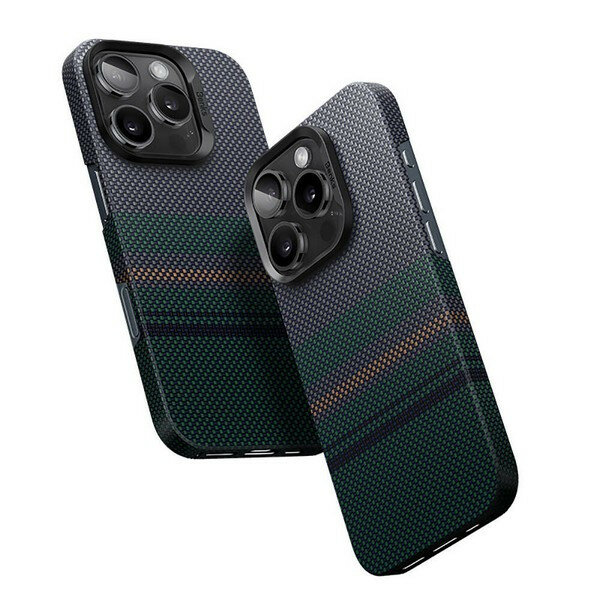 Чехол Benks Aurora ArmorAir Case Kevlar 600D with MagSafe для iPhone 16 Pro Black черный C. K. FL. AP. SR.0065 — фото 1