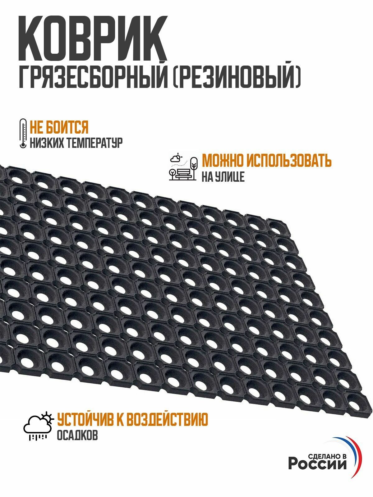 Коврик грязесборный 