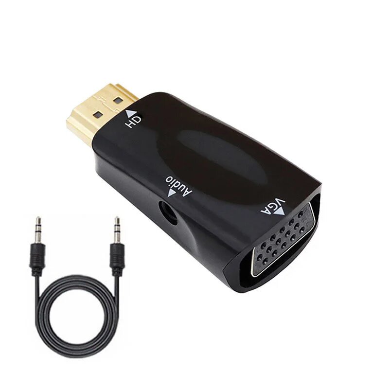 HDMI на VGA кабель-конвертер с аудио 3,5 мм, Bundle 2