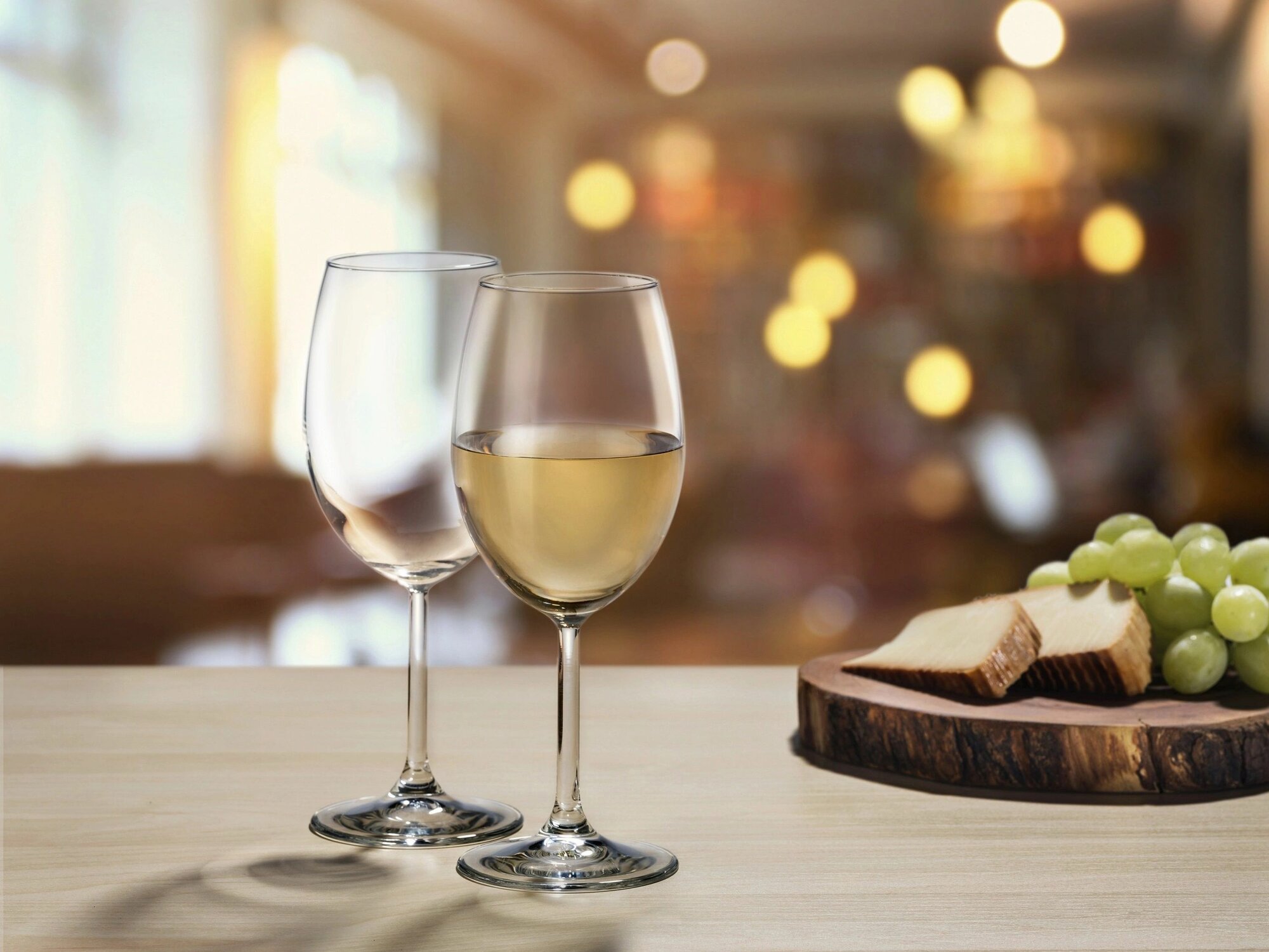 Набор бокалов для вина Pasabahce, Classique, 360мл, 2шт, стекло, прозрачные — фото 1