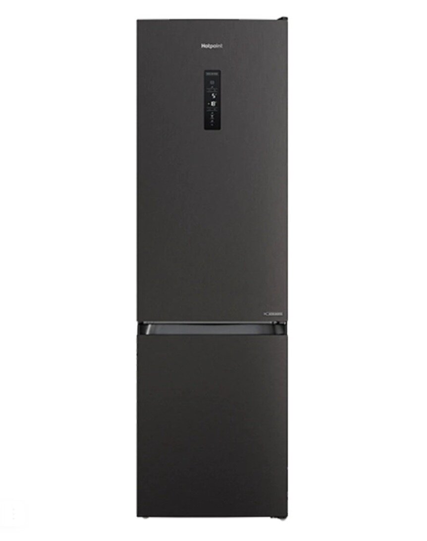 Холодильник с нижней морозильной камерой HOTPOINT HT 7201I DX O3, черный