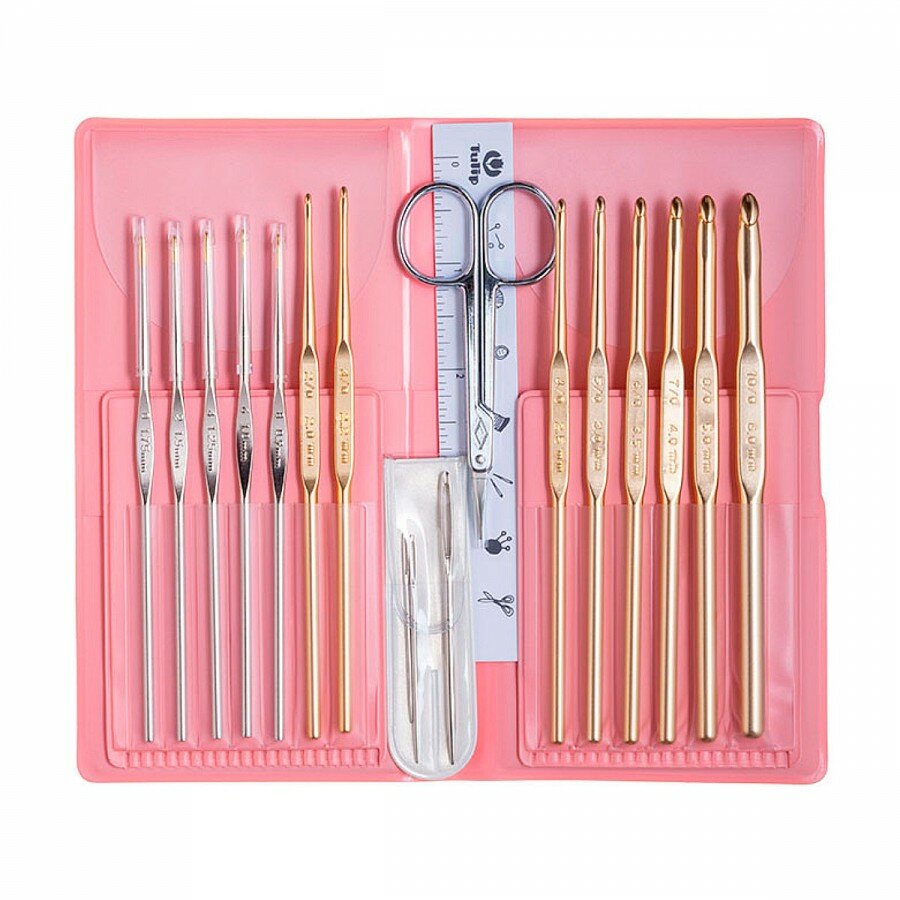 Набор крючков для вязания Classic 4, Tulip, TCK-004e
