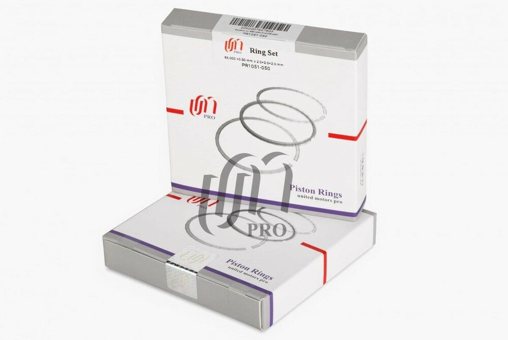 Кольца поршневые UNITED MOTORS PR1051-050 Citroen, Peugeot 2.2 Hdi P22Dte D86.0 +0.50 2.0-2.0-2.0 на 1 цилиндр Um