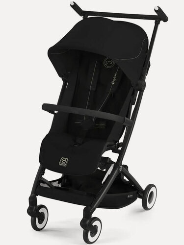 Изображение товара Коляска прогулочная Cybex Libelle BLK Magic Black с дождевиком и бампером 524002281