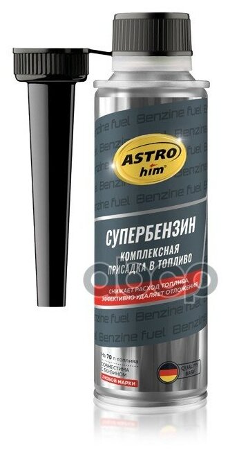 Присадка Супербензин Жестяной Флакон 300 Мл Astrohim Ac165 ASTROHIMAC165