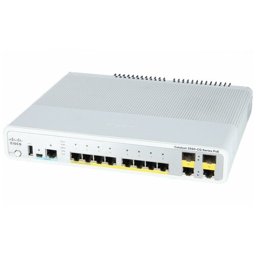 Коммутатор CISCO WS-C3560CG-8PC-S коммутатор cisco ws c2960cx 8pc l