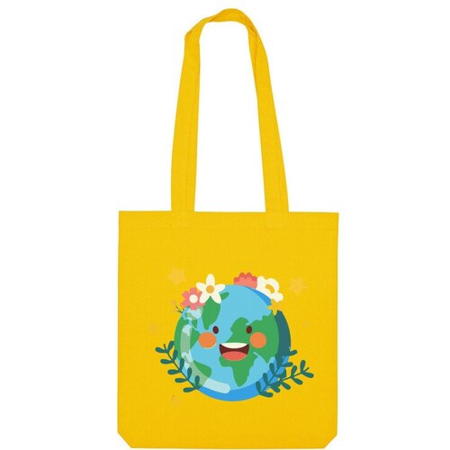 фото Сумка шоппер us basic, желтый