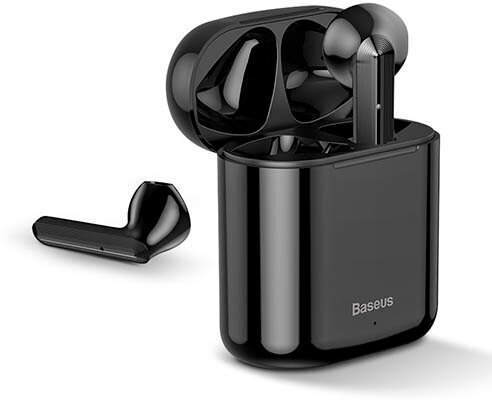 Беспроводные наушники Baseus Encok TWS WM01-01 черный (ngwm01-01), купить в Моск
