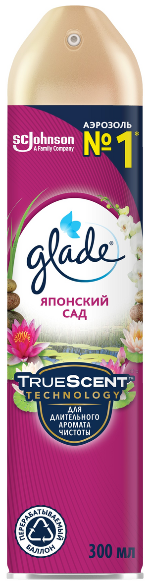 Glade освежитель воздуха Японский сад, 300 мл, , 