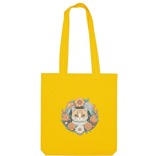 фото Сумка шоппер us basic, желтый