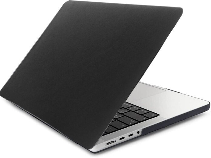 Чехол для MacBook Pro 14 2021 A2442, Nova Store, пластик, Черная под кожу