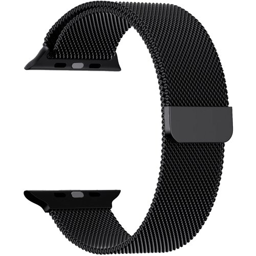 Ремешок для APL watch 42/44/45/49mm Milanese loop Чёрный (Black)