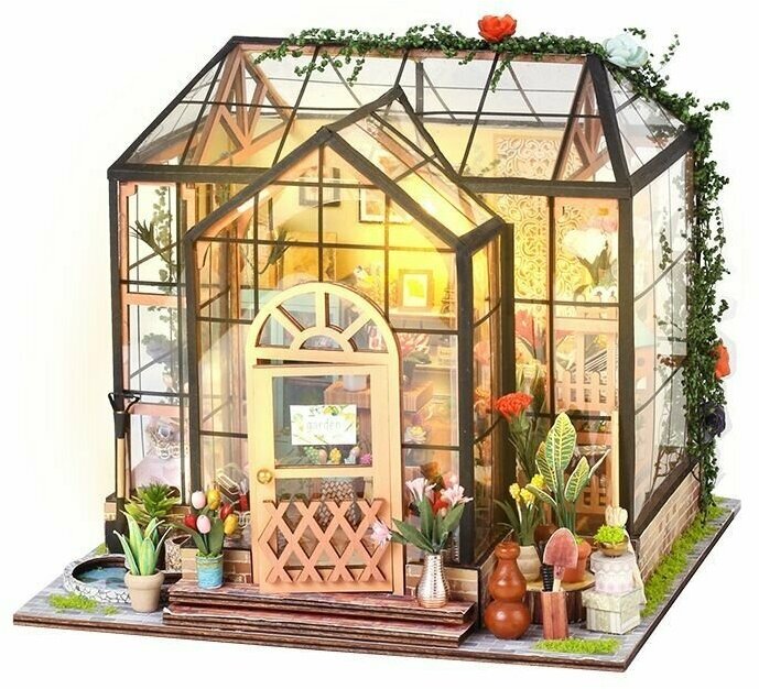 Румбокс, интерьерный конструктор "Ботанический сад", DIY House, подарочный набор