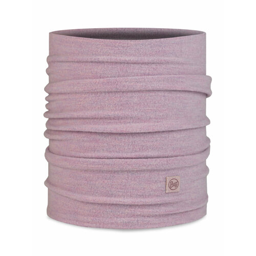 фото Шарф-труба buff merino fleece, размер one size, розовый