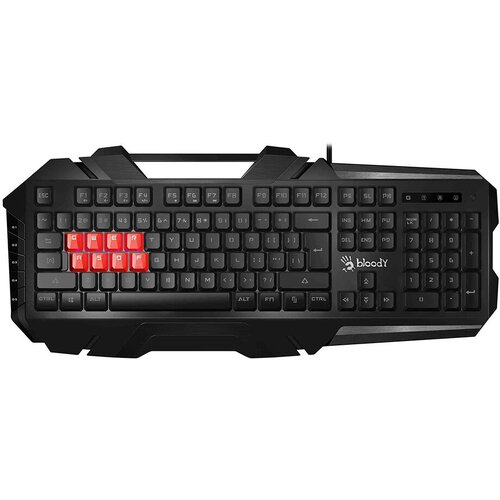 Клавиатура A4 Bloody B3590R механическая черныйсерый USB for gamer LED 468000₽