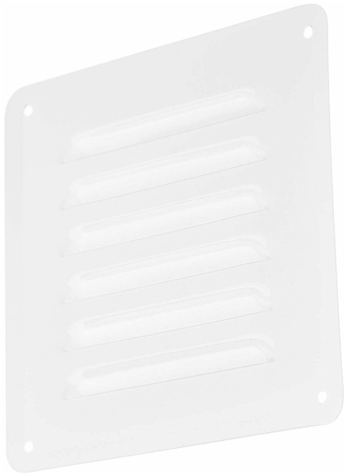 Решетка вентиляционная Ore GM1515W 150x150 мм металл цвет белый - фотография № 4