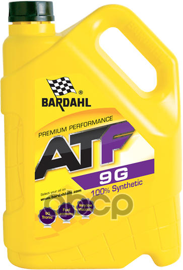 Масло Трансмиссионное Atf Atf 9G 5L Bardahl арт. 35983