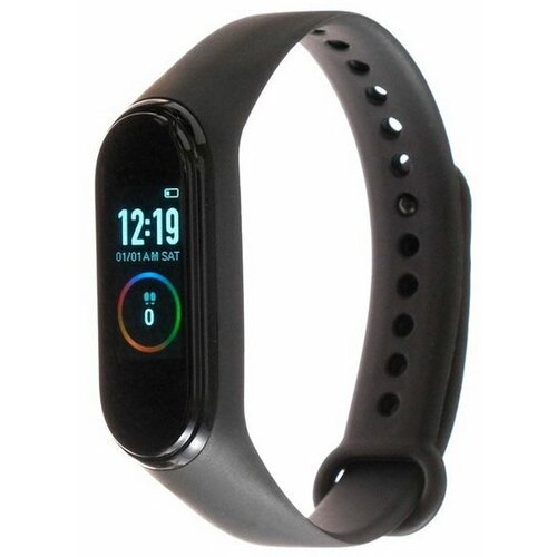 Фитнес-браслет MB mobility mft-02 096 IPX6 пульсометр SpO2 45 мАч черный 104100₽