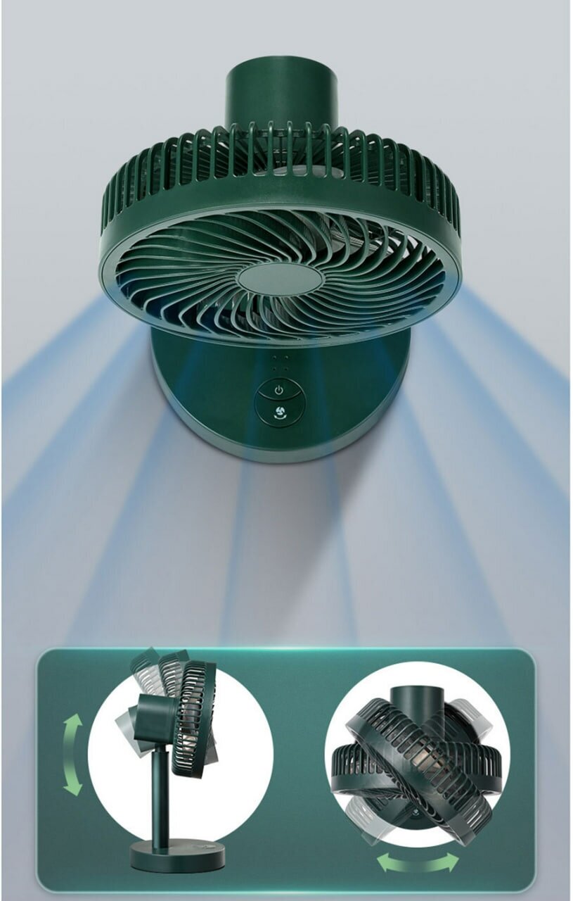 Вентилятор настольный с регулировкой наклона от GadFamily ! - фотография № 2