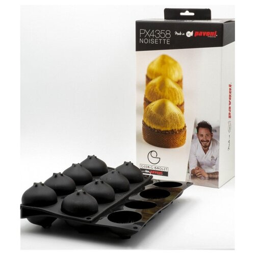 Силиконовая форма Pavoflex фундук Noisette Pavoni