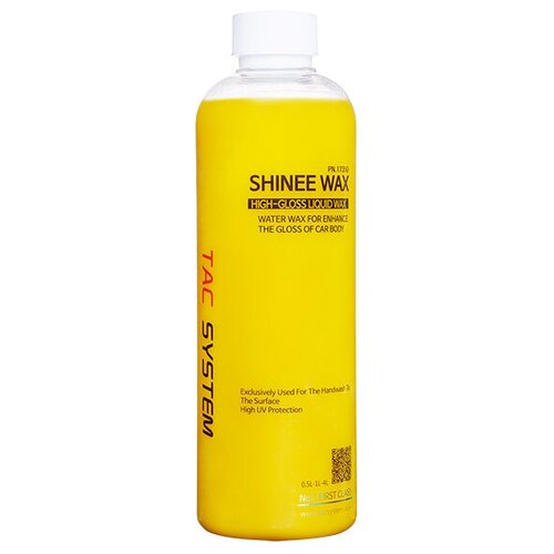 TAC System Жидкий глянцевый воск для быстрого ухода за ЛКП Shinee WAX 500ml