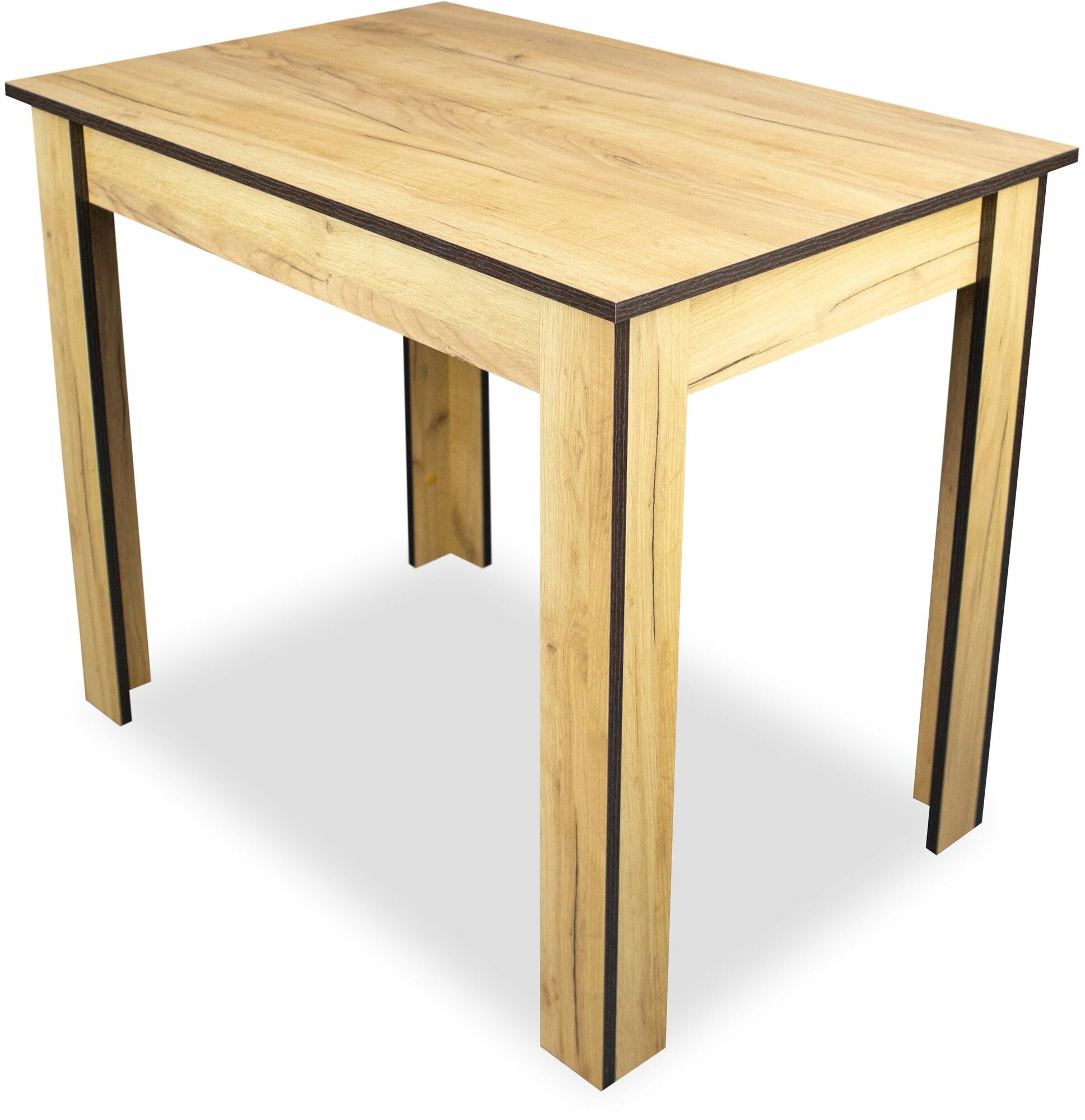 Стол обеденный Hesby Kitchen table 6, дуб золотой, деревянный стол - фотография № 5
