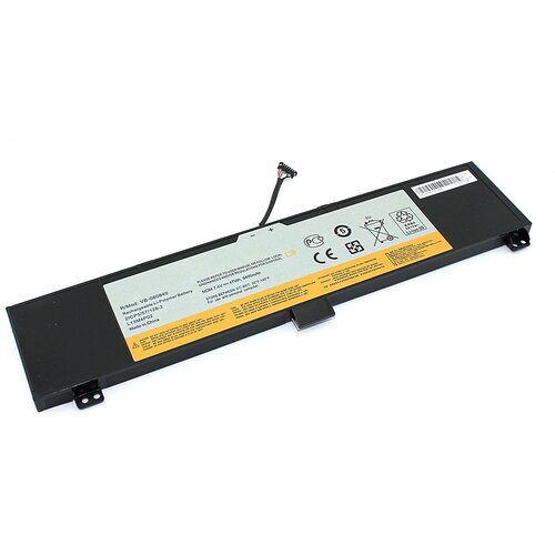 Аккумуляторная батарея для ноутбука Lenovo Y50-70 (L13M4P02) 7.4V 6400mAh OEM аккумулятор акб аккумуляторная батарея l13m4p02 для ноутбука lenovo y50 70 7 4в 6400мач