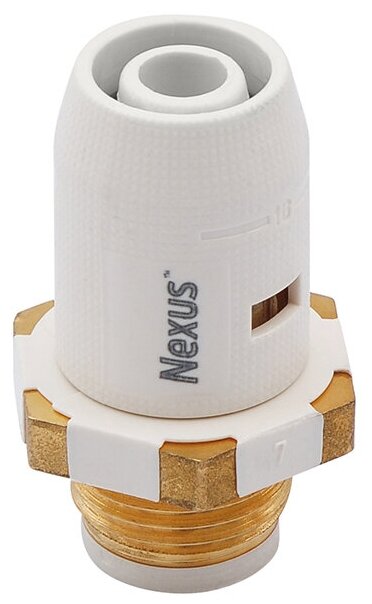 фото Фитинг / Соединитель/ Переходник прямой SharkBite SN011612MB / 16х1/2 (комплект из 2шт)