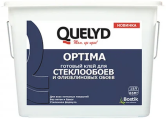 Клей для обоев Quelyd Optima готовый к применению 15 л