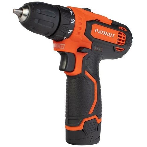 Дрель-шуруповерт аккумуляторная BR 119Li 2 АКБ Li-Ion 12В 2А ч 2 скорости PATRIOT 180301119 603900₽