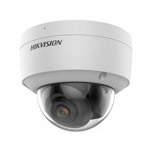 камера видеонаблюдения hikvision ds 2cd2123g0 is 2 8 мм белый IP-камера Hikvision с технологией AcuSense DS-2CD2147G2-LSU(C)(2.8MM)