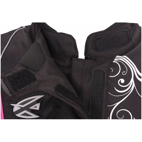 фото Куртка текстильная agvsport mistic, женский, черный/розовый, размер xxs