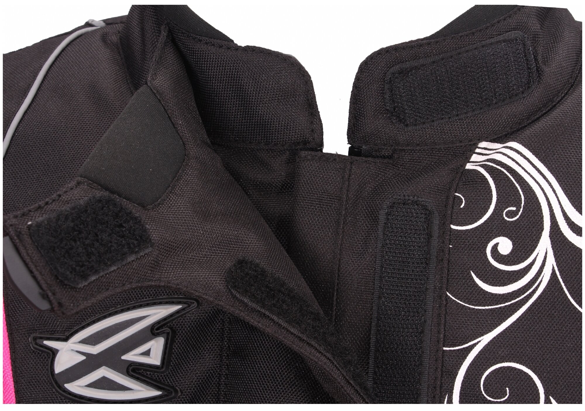 Куртка текстильная AGVSPORT Mistic, женский, черный/розовый, размер XXS