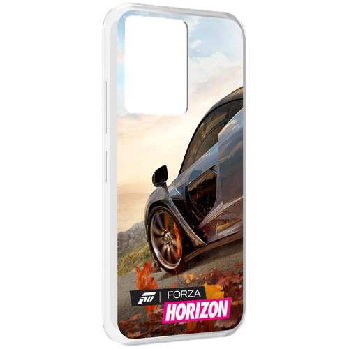 Чехол MyPads Forza Horizon 4 для Infinix Note 12 5G X671 / Note 12 Pro 5G задняя-панель-накладка-бампер чехол mypads horizon zero dawn art для infinix note 12 5g x671 note 12 pro 5g задняя панель накладка бампер