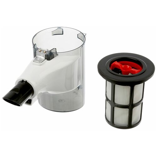 Контейнер для сбора пыли для беспроводного пылесоса в сборе с фильтром Bosch 11026730, для BBS1, BCS1.