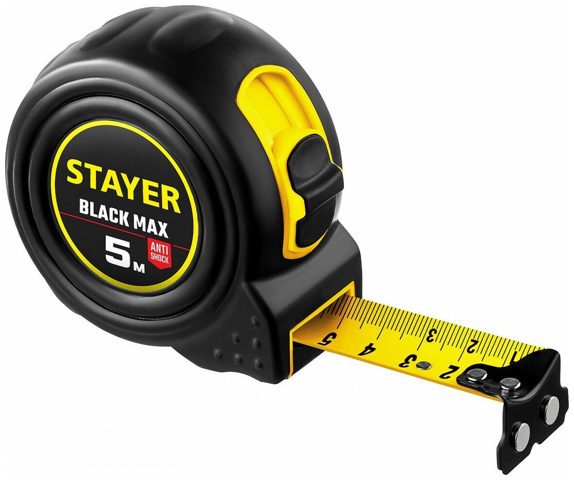 Рулетка STAYER Black Max 3410-05-25_z02