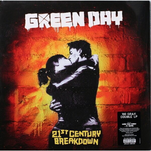 Green Day 21st Century Breakdown Виниловая пластинка Reprise Records - фото №1
