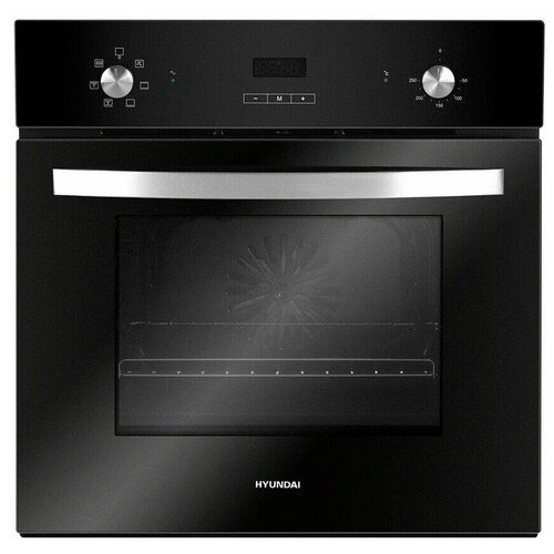 Электрический духовой шкаф Hyundai HEO 6642 BG черный 3631000₽