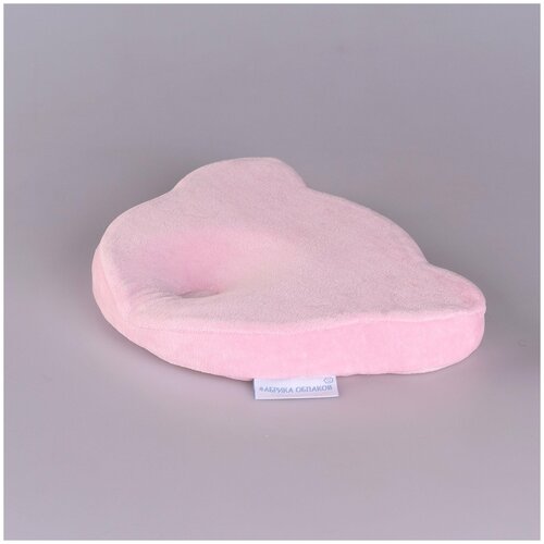 Ортопедическая подушка Мишка для новорожденного (МШ.2.3) розовый (260*205*35) ПА
