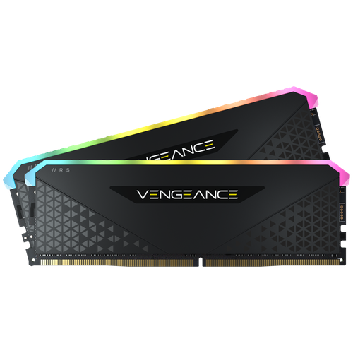 Оперативная память Corsair Vengeance (8 ГБ x 2 шт.) DDR4 3200 МГц DIMM CL16 CMG16GX4M2E3200C16 оперативная память corsair vengeance rgb rs 128gb черный