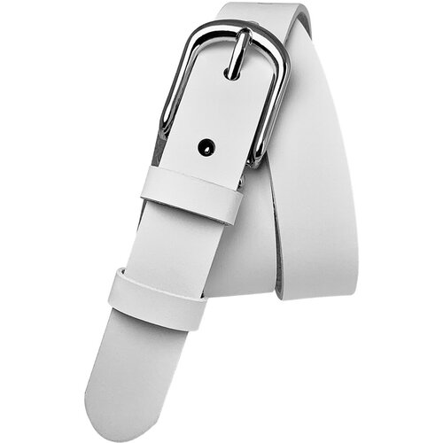фото Ремень sergio manetti, размер 75-85, белый