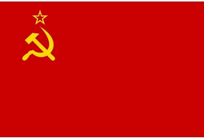 Флаг знамя СССР. Размер 135x90 см.