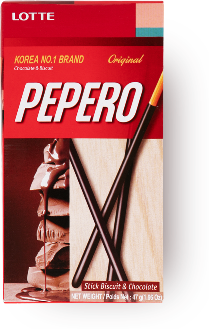 Соломка Lotte Pepero Original с шоколадом, 47 г - фото №19