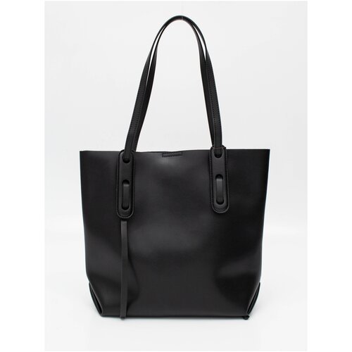 фото 350-00 th-9538 сумка шоппер polina&eiterou черный polina & eiterou