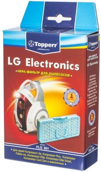 Фильтр Hepa Topperr FLG 891 для пылесосов LG