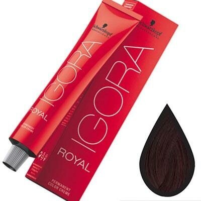 Schwarzkopf Professional Royal крем-краска, 5-88 светлый коричневый красный экстра, 60 мл